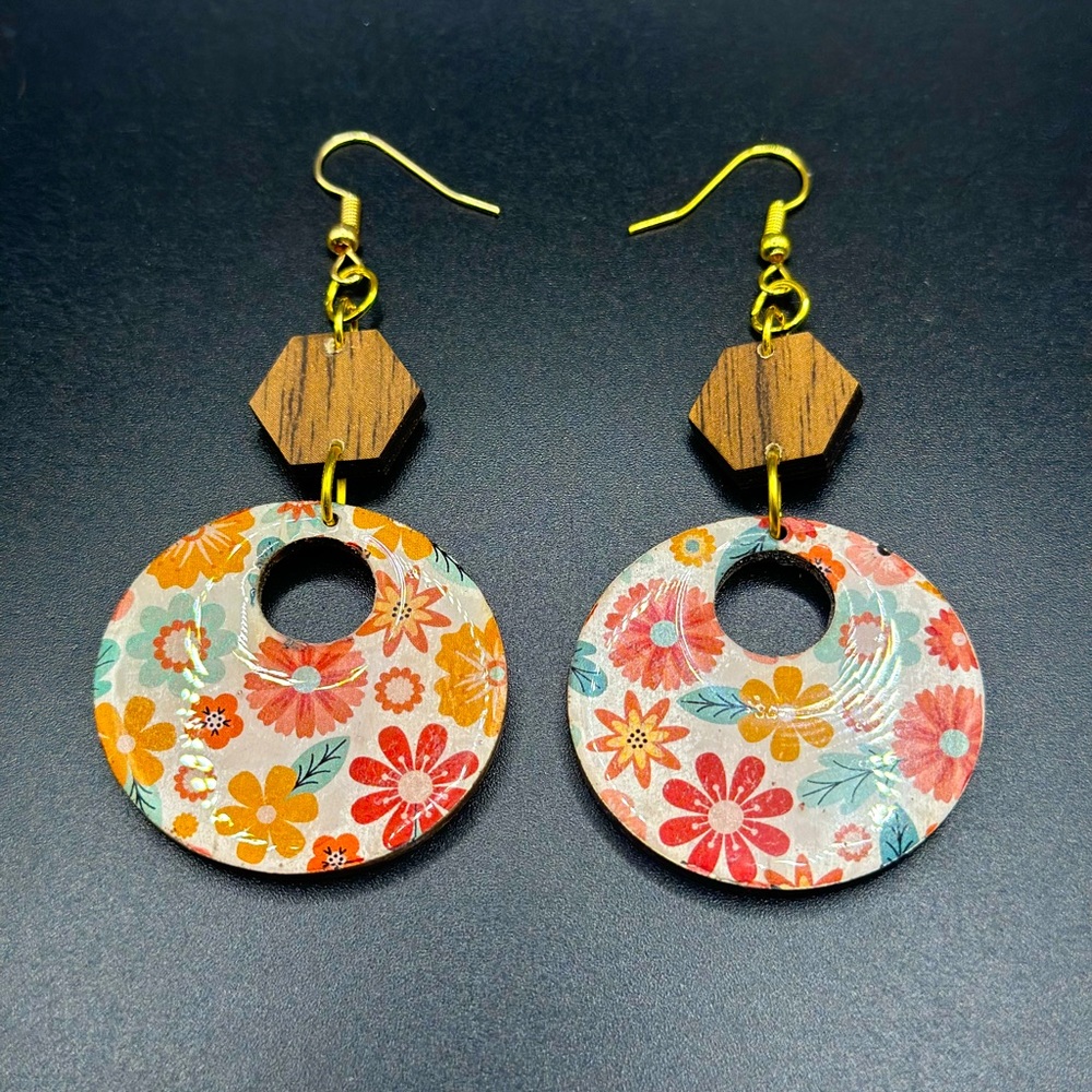 Handmade earrings made by Me :)